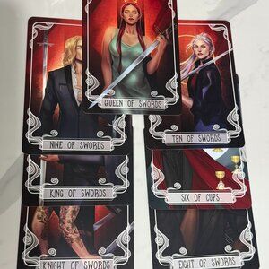 Set of 7 Tarot cards from Fairyloot Box